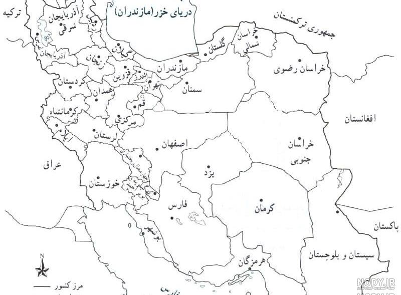 آموزش نقاشی نقشه ایران کودکانه