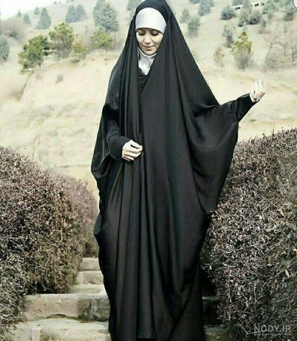 عکس دختر معمولی ایرانی با حجاب