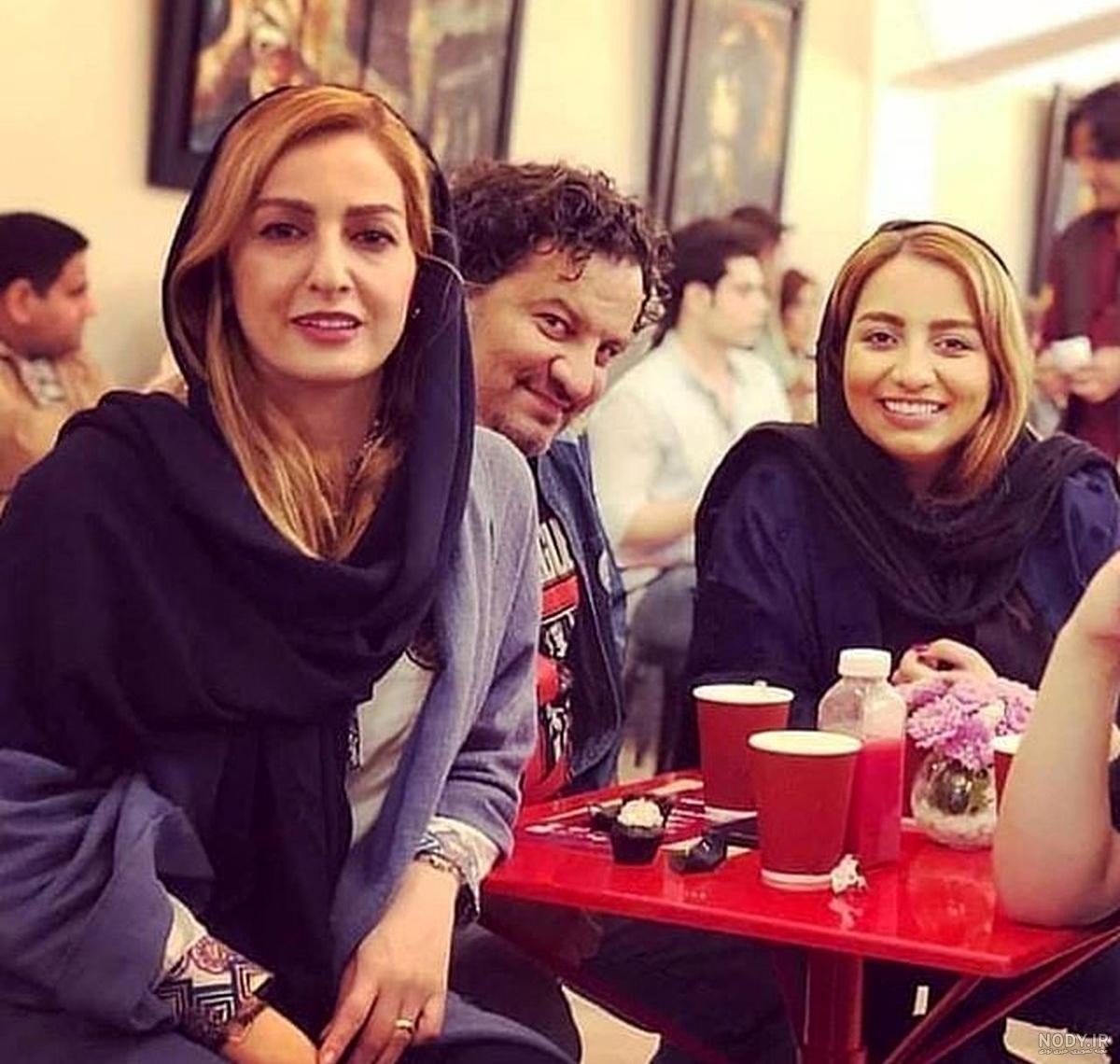 عکس زن مهراب خسته صدا