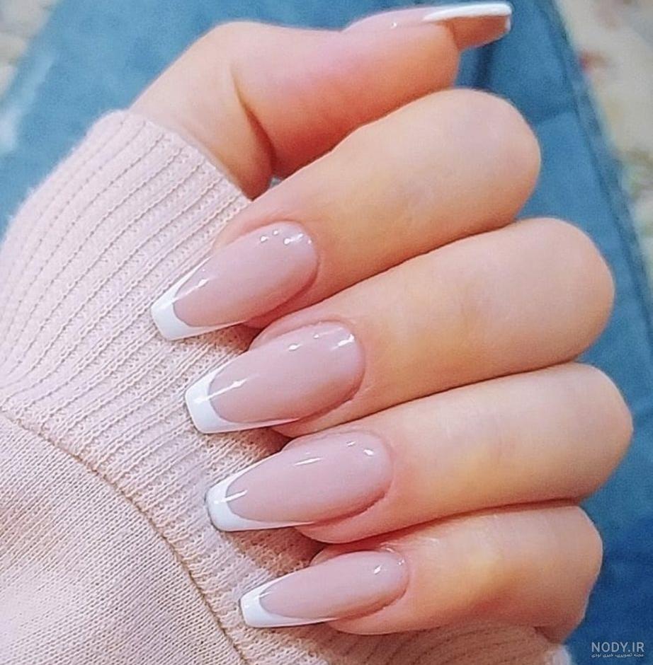 طرح ناخن فرنچ تابستانی طرح ناخن فرنچ تابستانی